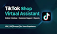 be your tiktok shop VA for dropshipping management and ecommerce store