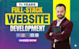 develop full stack website using PHP laravel codeigniter