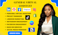 be your personal admin executive virtual assistant social media post gohighlevel