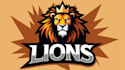 make eye catching king lion head logo in my style