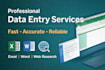 provide fast and accurate data entry services within 24 hours