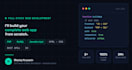 a full stack web app with PHP mysql and javascript
