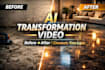 do ai  transformation epoxy floor time lapse video