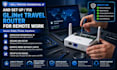 setup residential IP VPN and configure glinet travel router for remote work