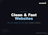 build a clean and functional website from scratch