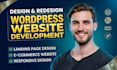 build, design, develop wordpress website for business and services