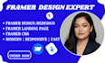design redesign framer website edit framer template animation fix framer cms