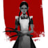 create dark fantasy horror character art with cinematic