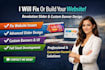 fix build website revolution slider full stack developer custom banner design