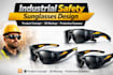do ergonomic safety sunglasses, protective eyewear for mining with 3d products