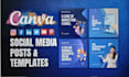 canva business post design