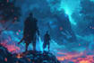 do 2d game art illustrations and concept art artworks