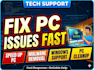 fix PC issues, remove malware, and optimize windows