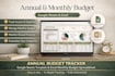 annual budget tracker google sheets template excel monthly budget spreadsheet