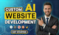 build an ai website, chatbot, and full stack web app development and saas