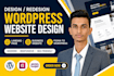 create a professional wordpress business website