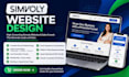 create build develop simvoly website and sales funnel