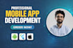 develop saas mobile app with flutter secure backend and dashboard system