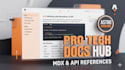 build professional technical documentation website