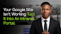 build google sites intranet portal for team collaboration and internal workflow