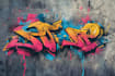 design a stylish graffiti inspired logo
