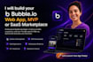 develop bubble io web app bubble mvp saas bubble app developer