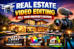 edit real estate video