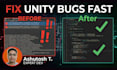 fix unity cs bugs really quick, debug and optimize your game