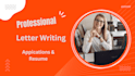 write professional official letters, applications and documents