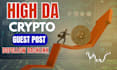 do crypto guest posts with SEO backlinks
