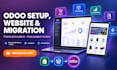 set up, customize or migrate, maintain your odoo erp and ecommerce website