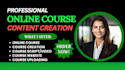 create online course content, online skool course writing, course website, lms