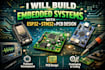 build embedded systems with esp32 stm32 and pcb design