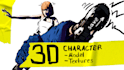 create a handpainted 3d character model