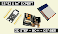 design a production ready pcb, esp32 or iot pcb with jlcpcb files