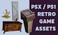 create retro psx ps1 n64 low poly 3d models and animations