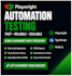 automate website testing using playwright and typescript