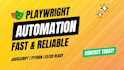 automate your web app testing with playwright python and javascript QA engineer