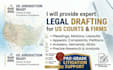 draft professional court petitions, complaints, and lawsuits