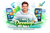 develop smooth satisfied flutter, ios app, android mobile app development