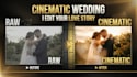 edit wedding videos into cinematic highlights