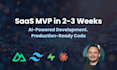 build your startup mvp or saas web app with custom code and deploy it live