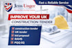 improve construction tender UK edit bid proposal rams and pqq sq