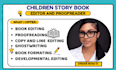 edit and proofread your children story book kids book editor