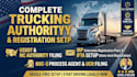 set up usdot, mc authority, and irp ifta truck registration