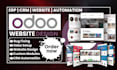design, customize and develop odoo erp website, CRM, ecommerce