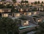 3d mountain hill,residential expansion,land development,terraced building render
