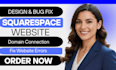 bug fix squarespace website errors squarespace website custom domain connection