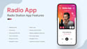 develop radio app android ios broadcast station app