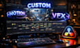 custom motion graphics and text animation in davinci resolve